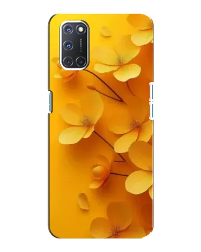 Чохол для OPPO A92 з картинкою «Золоті пелюстки»