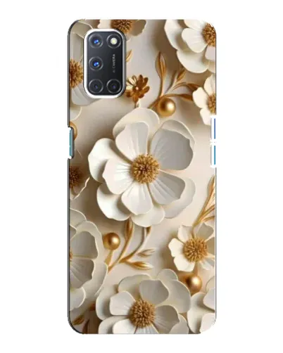 Чохол для OPPO A92 з картинкою «Білі паперові квіти»
