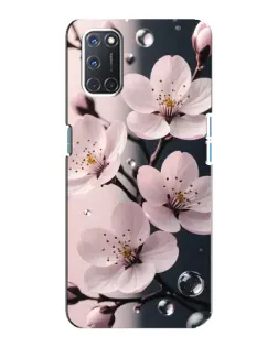 Чохол для OPPO A92 з картинкою «Ніжня сакура та краплі»