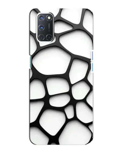 Чохол для OPPO A92 з картинкою «Біла об'ємна сітка» Чохол для OPPO A92 з картинкою «Біла об'ємна сітка»