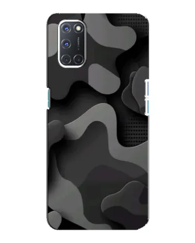 Чохол для OPPO A92 з картинкою «Темний абстрактний камуфляж» Чохол для OPPO A92 з картинкою «Темний абстрактний камуфляж»