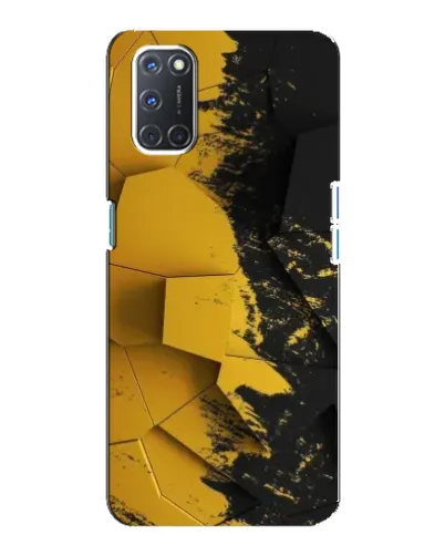 Чохол для OPPO A92 з картинкою «Золоті уламки геометрії» Чохол для OPPO A92 з картинкою «Золоті уламки геометрії»