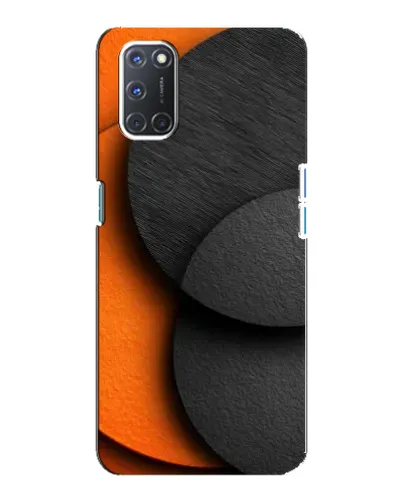 Чохол для OPPO A92 з картинкою «Геометрія помаранчевих кіл» Чохол для OPPO A92 з картинкою «Геометрія помаранчевих кіл»