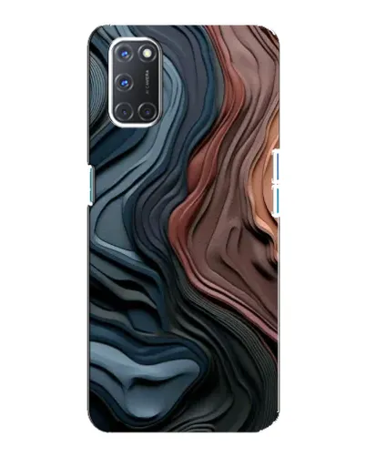 Чохол для OPPO A92 з картинкою «Кольорові хвилі каньйону» Чохол для OPPO A92 з картинкою «Кольорові хвилі каньйону»