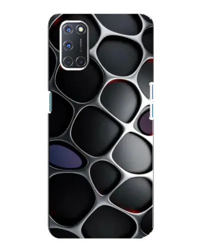 Чохол для OPPO A92 з картинкою «Об'ємна темна решітка» Чохол для OPPO A92 з картинкою «Об'ємна темна решітка»