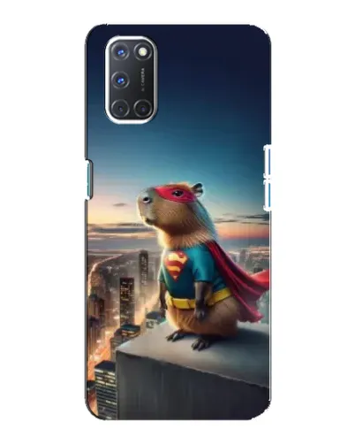 Чохол для OPPO A92 з картинкою «Капі-мен супергерой»