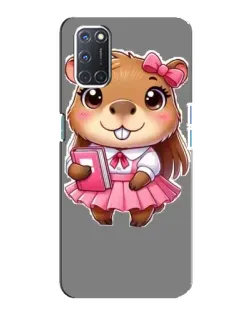 Чохол для OPPO A92 з картинкою «Дівчинка капібара» Чохол для OPPO A92 з картинкою «Дівчинка капібара»