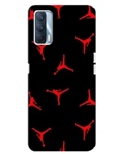 Чохол для OPPO A92s з картинкою «Jordan Red Pattern» Чохол для OPPO A92s з картинкою «Jordan Red Pattern»