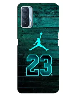 Чехол для OPPO A92s с картинкой «Jordan Cyan 23» Чехол для OPPO A92s с картинкой «Jordan Cyan 23»