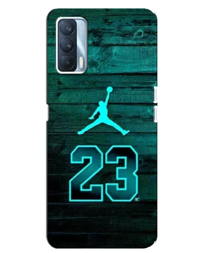 Чехол для OPPO A92s с картинкой «Jordan Cyan 23»