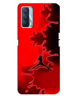 Чехол для OPPO A92s с картинкой «Jordan Red Smoke» Чехол для OPPO A92s с картинкой «Jordan Red Smoke»