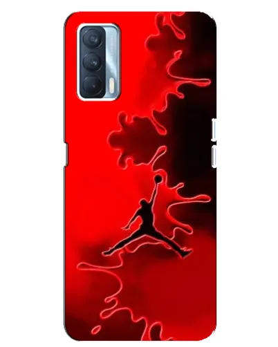 Чехол для OPPO A92s с картинкой «Jordan Red Smoke»