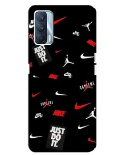 Чехол для OPPO A92s с картинкой «Nike Mix Pattern» Чехол для OPPO A92s с картинкой «Nike Mix Pattern»