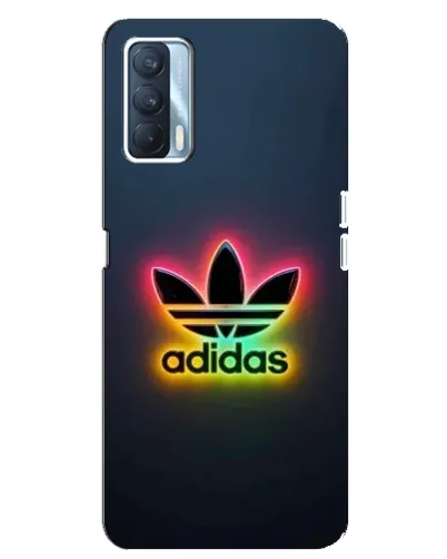 Чехол для OPPO A92s с картинкой «Неоновый Adidas»