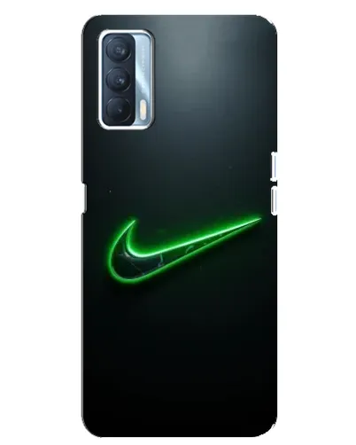 Чохол для OPPO A92s з картинкою «Неоновий контур Nike»