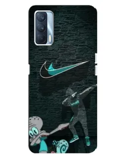 Чохол для OPPO A92s з картинкою «Спортивний арт Nike»