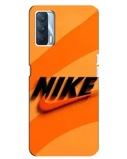 Чохол для OPPO A92s з картинкою «Помаранчевий драйв Nike»