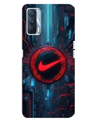 Чохол для OPPO A92s з картинкою «Техногенний стиль Nike»