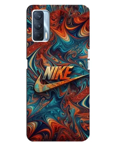 Чохол для OPPO A92s з картинкою «Nike в абстракції»