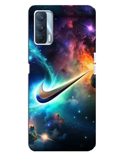 Чохол для OPPO A92s з картинкою «Космічний Nike Swoosh»