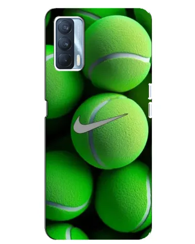 Чохол для OPPO A92s з картинкою «Тенісні м'ячі Найк»