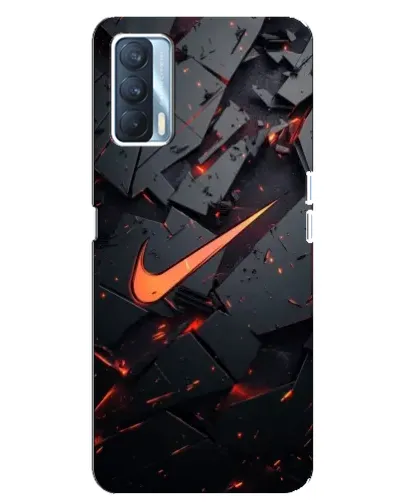 Чохол для OPPO A92s з картинкою «Nike — ефект розломів»