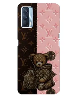 Чохол для OPPO A92s з картинкою «Ведмедик у стилі LV»