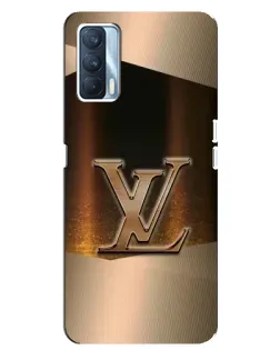 Чохол для OPPO A92s з картинкою «LV — золоте сяйво»