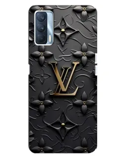 Чохол для OPPO A92s з картинкою «Шкіряна текстура LV»