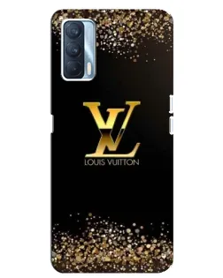 Чохол для OPPO A92s з картинкою «LV — золоті іскри»
