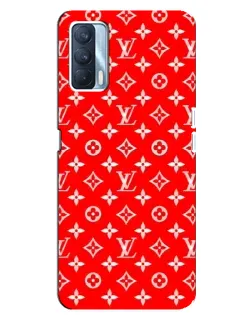 Чохол для OPPO A92s з картинкою «Яскравий паттерн LV»