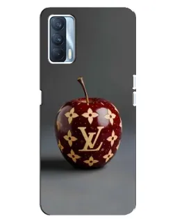 Чохол для OPPO A92s з картинкою «Червоне яблуко LV»