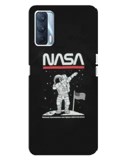 Чохол для OPPO A92s з картинкою «NASA — крокуємо по Місяцю» Чохол для OPPO A92s з картинкою «NASA — крокуємо по Місяцю»