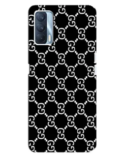 Чохол для OPPO A92s з картинкою «Gucci — сітчастий паттерн»