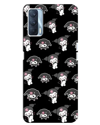 Чохол для OPPO A92s з картинкою «Чорний паттерн Kuromi» Чохол для OPPO A92s з картинкою «Чорний паттерн Kuromi»