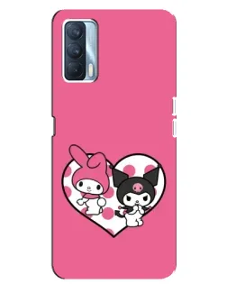 Чохол для OPPO A92s з картинкою «Kuromi та My Melody» Чохол для OPPO A92s з картинкою «Kuromi та My Melody»