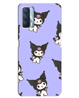 Чохол для OPPO A92s з картинкою «Паттерн з Kuromi» Чохол для OPPO A92s з картинкою «Паттерн з Kuromi»