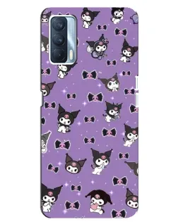 Чохол для OPPO A92s з картинкою «Kuromi — патерн» Чохол для OPPO A92s з картинкою «Kuromi — патерн»
