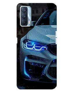 Чохол для OPPO A92s з картинкою «Погляд BMW з синіми фарами» Чохол для OPPO A92s з картинкою «Погляд BMW з синіми фарами»
