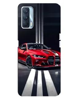 Чохол для OPPO A92s з картинкою «Червона BMW на дорозі» Чохол для OPPO A92s з картинкою «Червона BMW на дорозі»