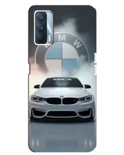 Чохол для OPPO A92s з картинкою «BMW в білому диму» Чохол для OPPO A92s з картинкою «BMW в білому диму»