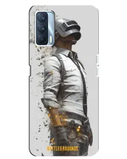 Чохол для OPPO A92s з картинкою «PUBG — боєць у пилу»