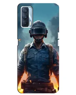 Чохол для OPPO A92s з картинкою «PUBG — реалістичний герой»