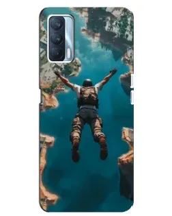 Чохол для OPPO A92s з картинкою «PUBG — вільне падіння»