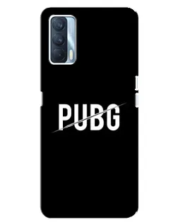 Чохол для OPPO A92s з картинкою «PUBG — білий логотип»