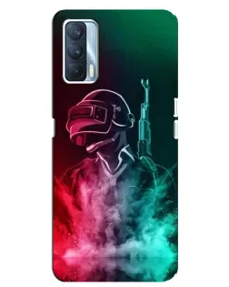 Чохол для OPPO A92s з картинкою «PUBG — вогняний воїн»
