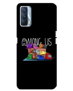 Чохол для OPPO A92s з картинкою «Логотип Among Us»