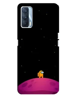 Чохол для OPPO A92s з картинкою «Самотній герой на планеті»