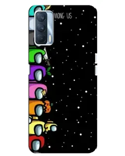 Чохол для OPPO A92s з картинкою «Команда Among Us» Чохол для OPPO A92s з картинкою «Команда Among Us»