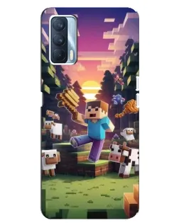 Чохол для OPPO A92s з картинкою «Стів на фермі»